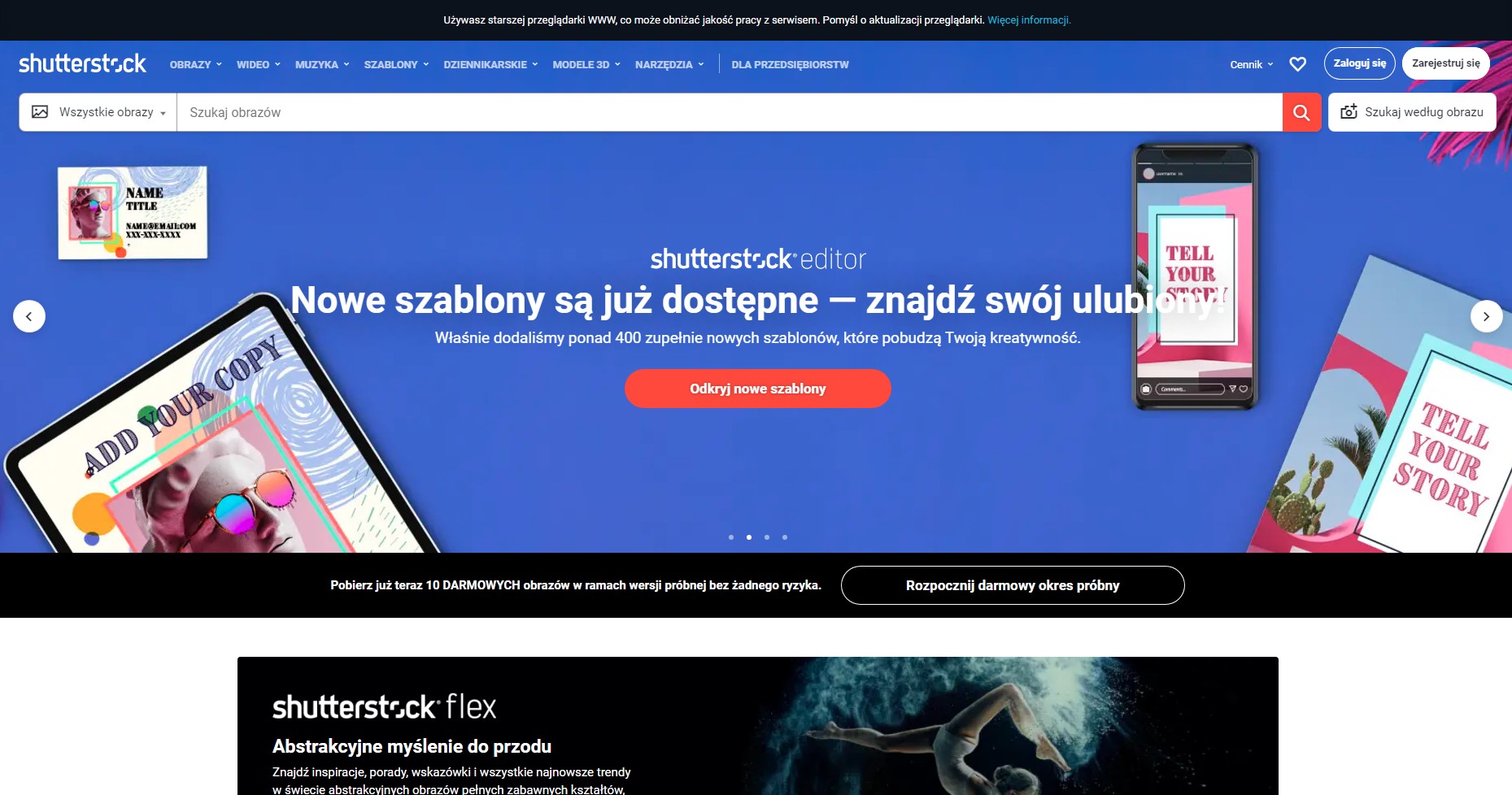 zdjecia stockowe mozna kupic na shutterstock