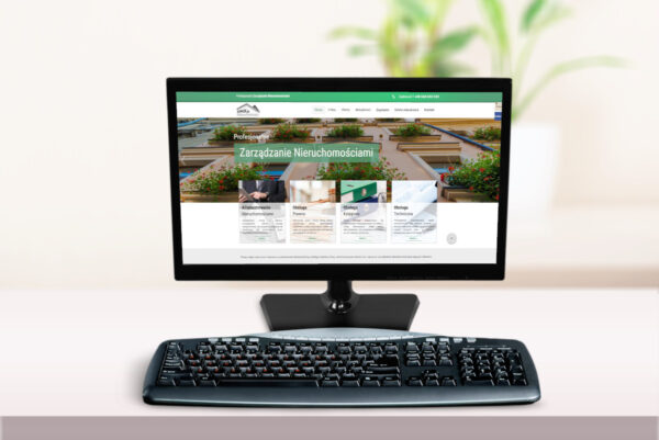 Strona internetowa zarządzania nieruchomości z Kielc