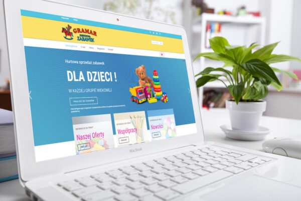 Sklep internetowy z zabawkami dla firmy z Wrocławia