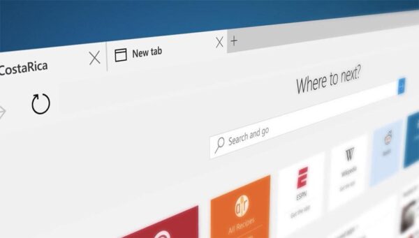 Edge Windows 10 i Reklama w Internecie