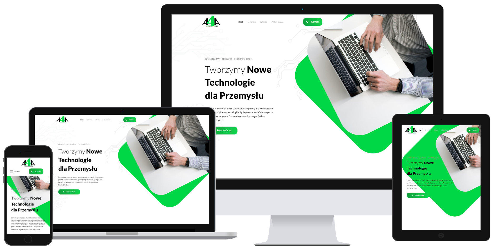 Strona www automatyki przemysłowej IT A4all 2 Strona www automatyki przemysłowej IT