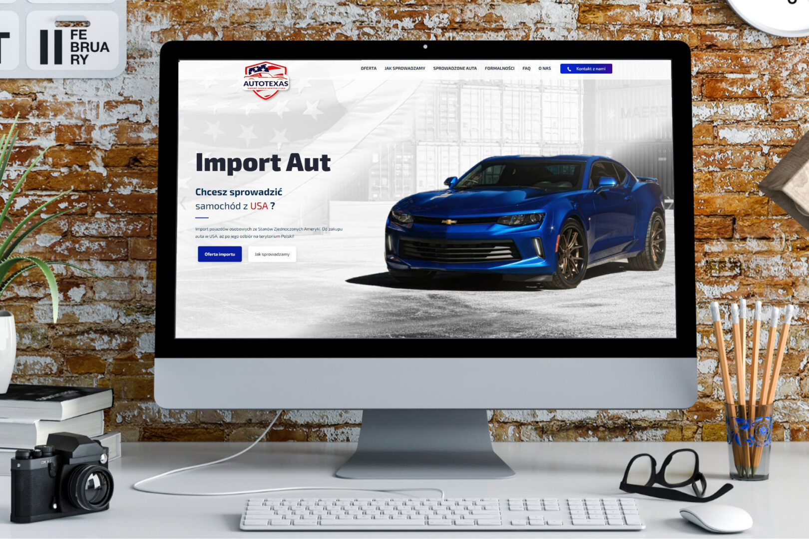 Strona importera aut z USA - AutoTexas