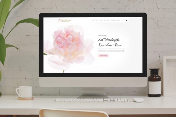 Sklep internetowy dla studia florystycznego Flora Design