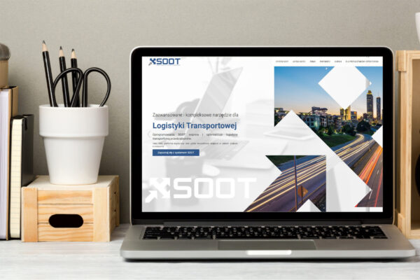 Strona internetowa oprogramowania logistycznego SOOT