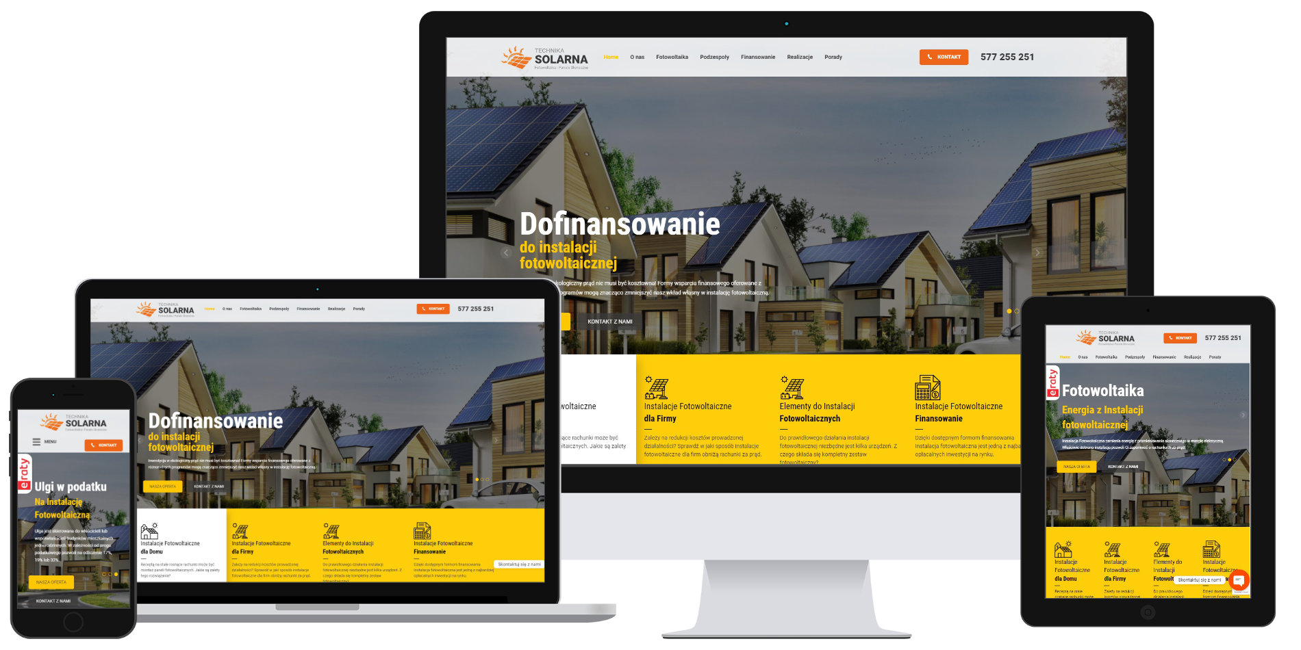 Strona www branża fotowoltaiczna Technika-Solarna.com 2 Strona www branża fotowoltaiczna