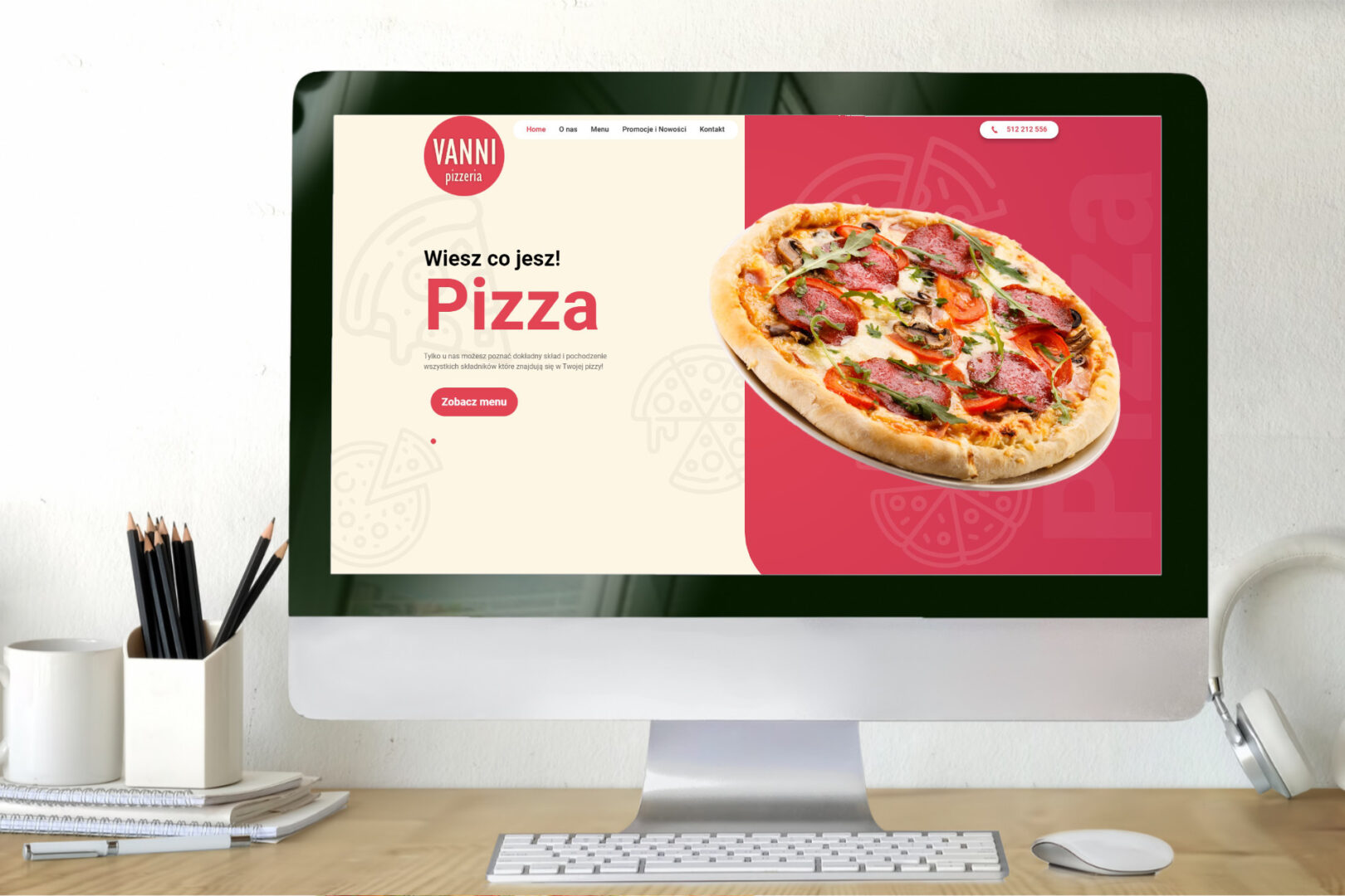 Strona internetowa dla pizzerii