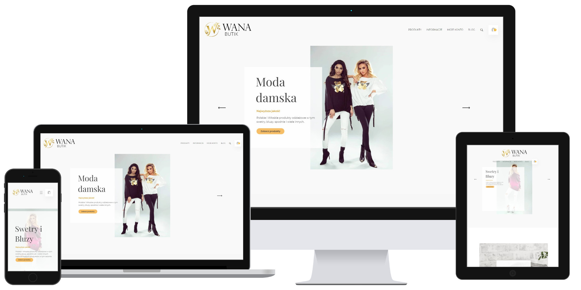 Butik odzieżowy online WanaButik 2 Butik odzieżowy online