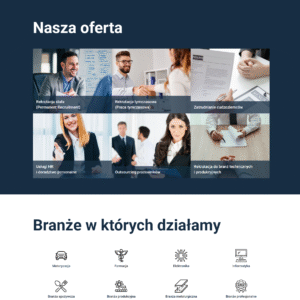 Czym jest strona internetowa One Page - przykład strony One Page wykonanej przez VIZIM
