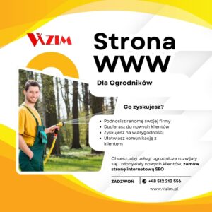 Strony internetowe dla ogrodników i firm ogrodniczych