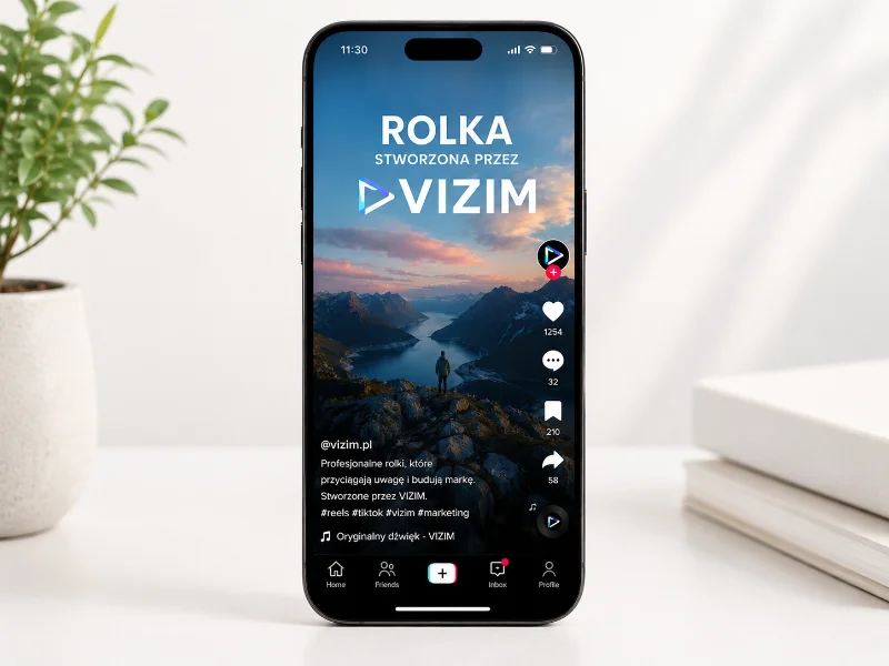 montaż wideo na TikTok